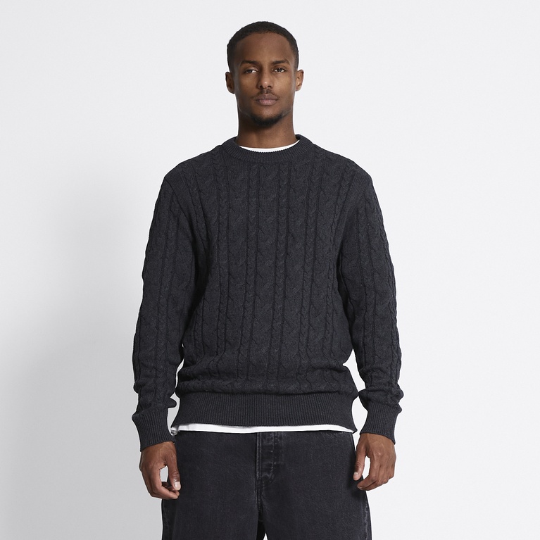 Cable-knit sweater "Tage"